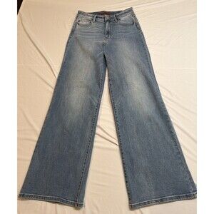 Judy Blue Wide Leg Jeans Size 7/28 Stretch Denim